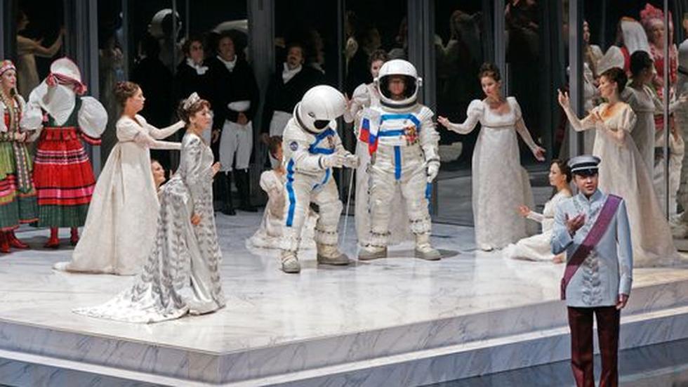 Tableau with Cosmonauts