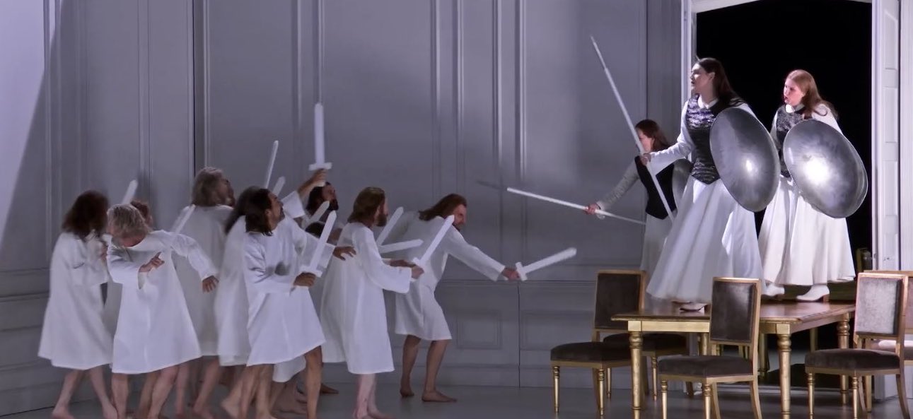 cardboard swords don't scare these women